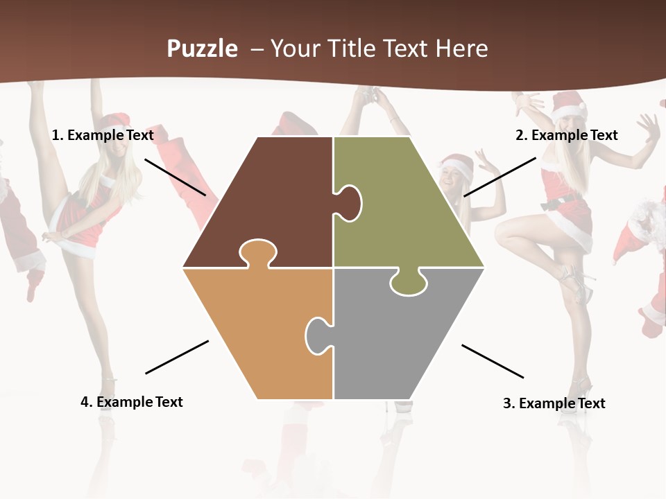 Man Celebration Saint PowerPoint Template