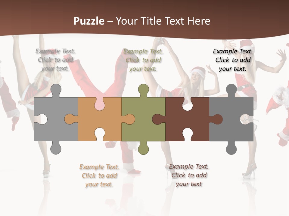 Man Celebration Saint PowerPoint Template