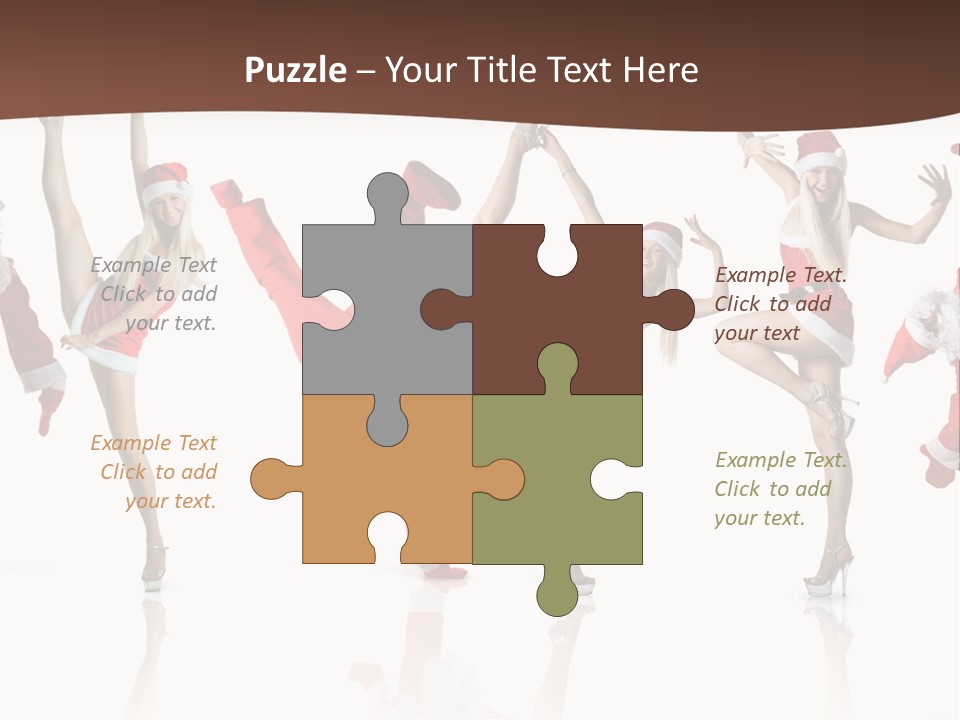 Man Celebration Saint PowerPoint Template