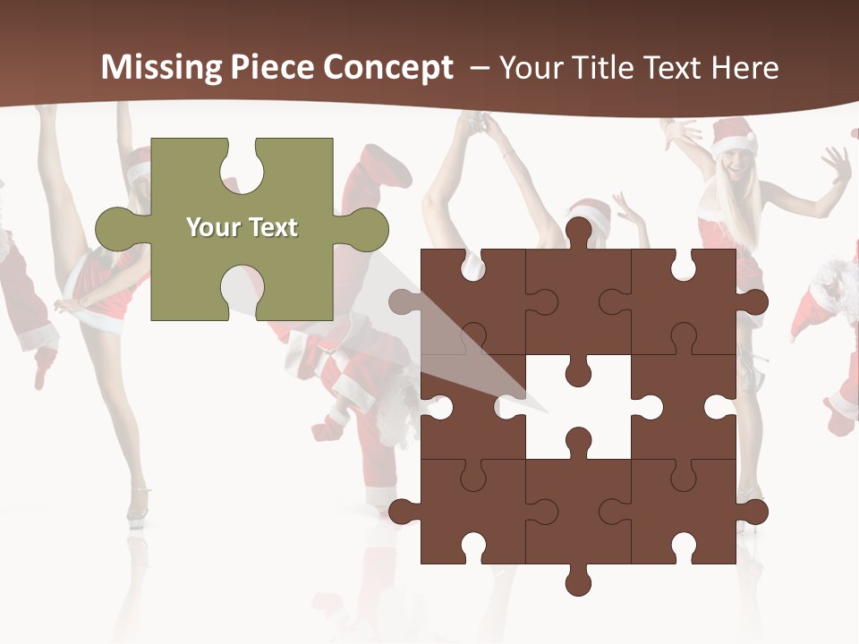 Man Celebration Saint PowerPoint Template