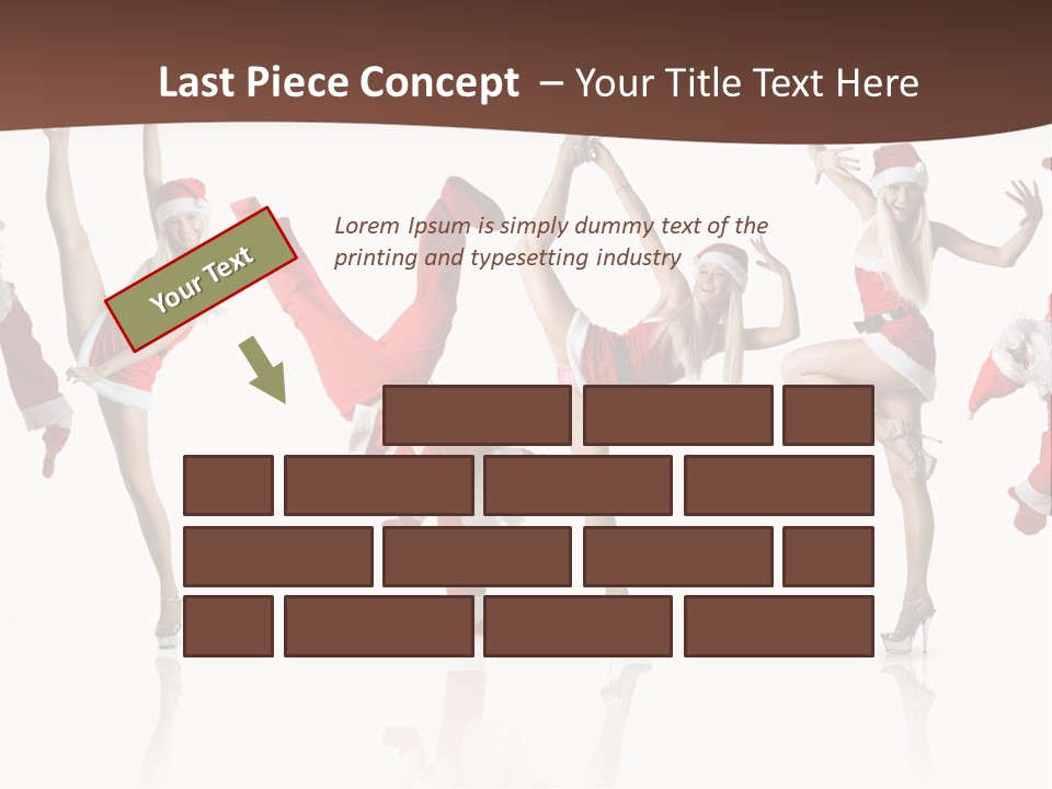 Man Celebration Saint PowerPoint Template