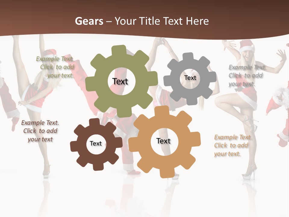 Man Celebration Saint PowerPoint Template