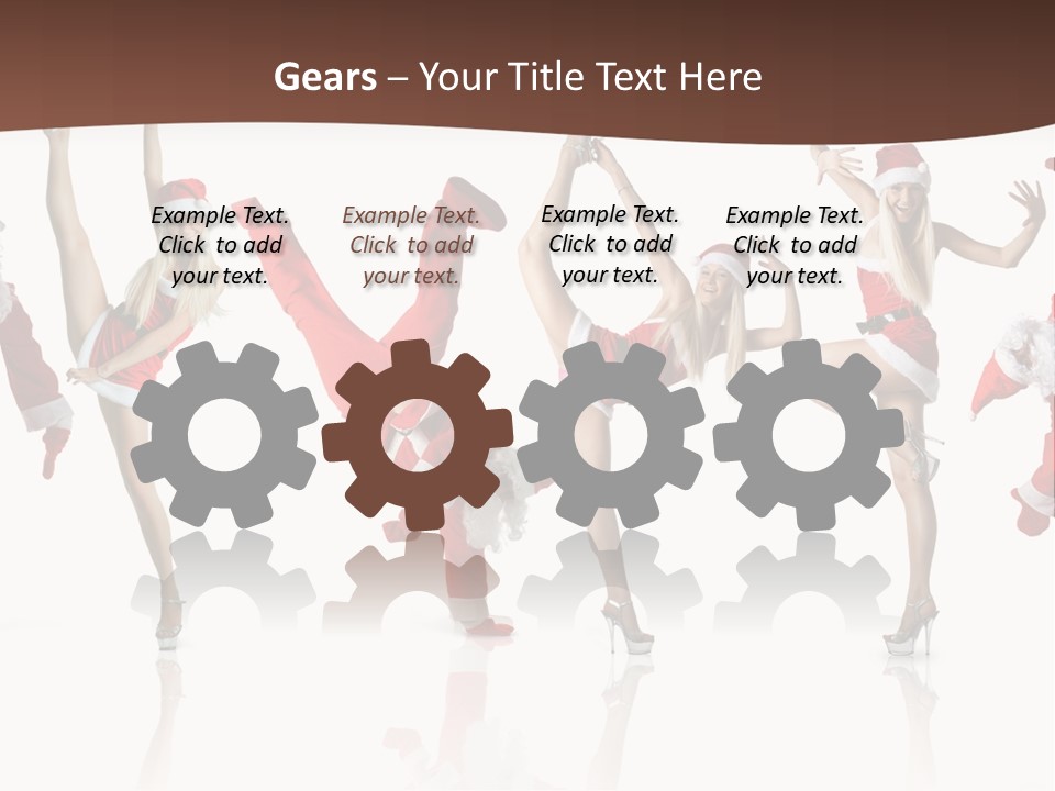 Man Celebration Saint PowerPoint Template