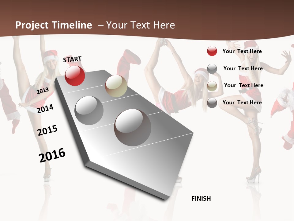 Man Celebration Saint PowerPoint Template