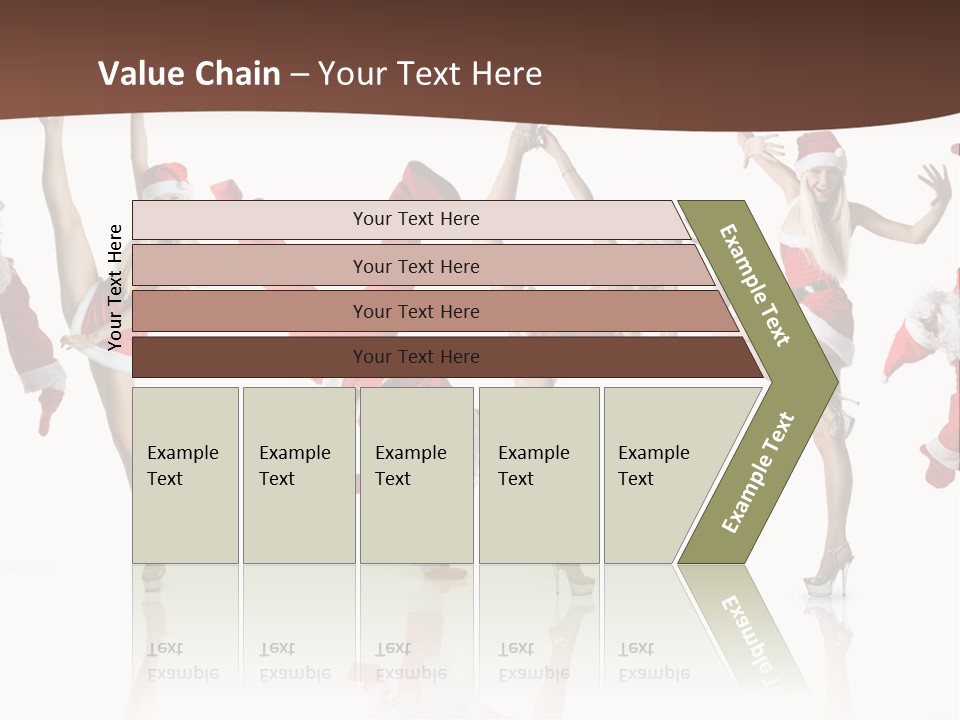 Man Celebration Saint PowerPoint Template