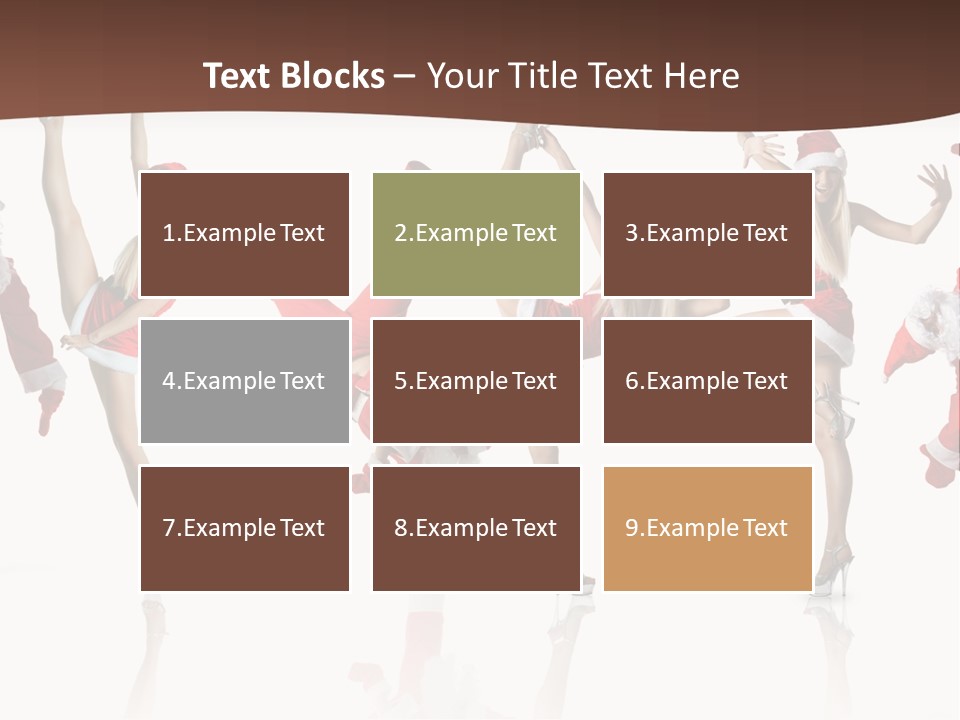 Man Celebration Saint PowerPoint Template