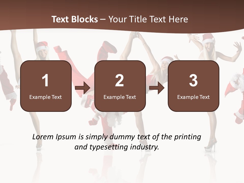 Man Celebration Saint PowerPoint Template