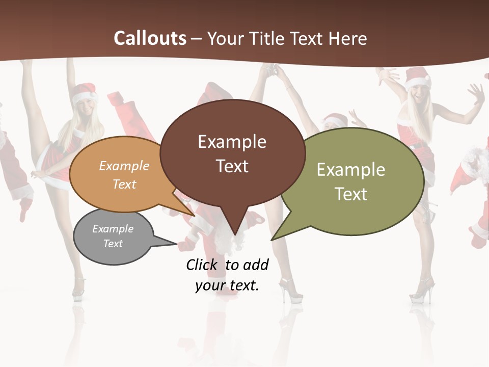 Man Celebration Saint PowerPoint Template