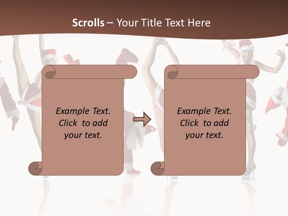 Man Celebration Saint PowerPoint Template