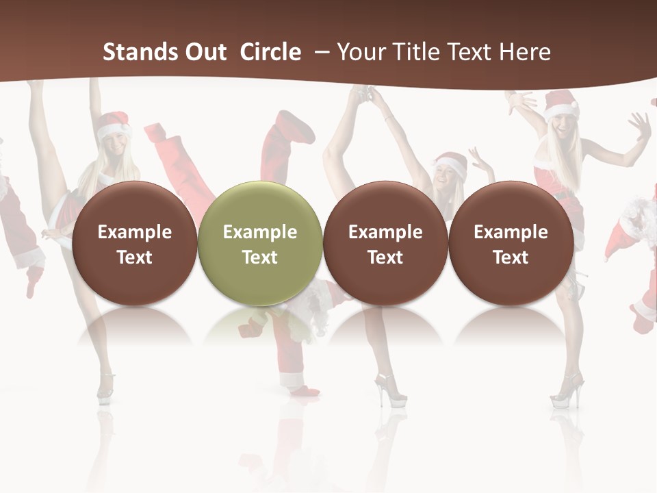 Man Celebration Saint PowerPoint Template