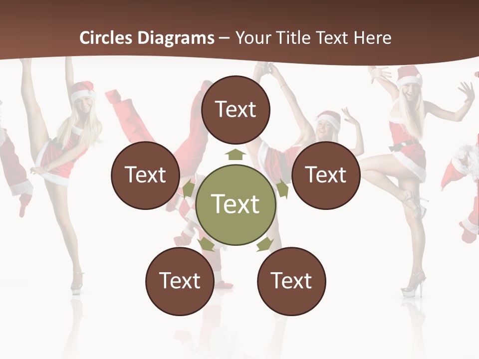 Man Celebration Saint PowerPoint Template