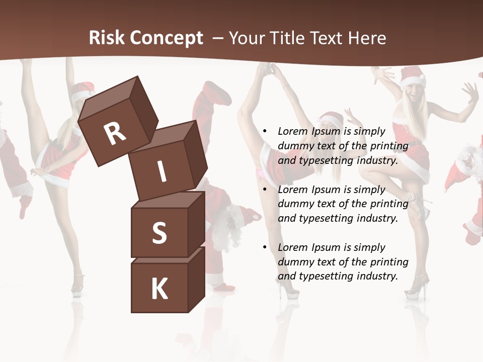 Man Celebration Saint PowerPoint Template