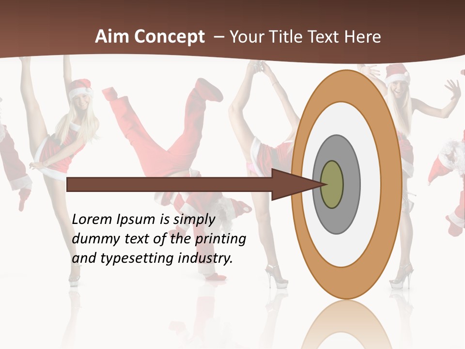 Man Celebration Saint PowerPoint Template