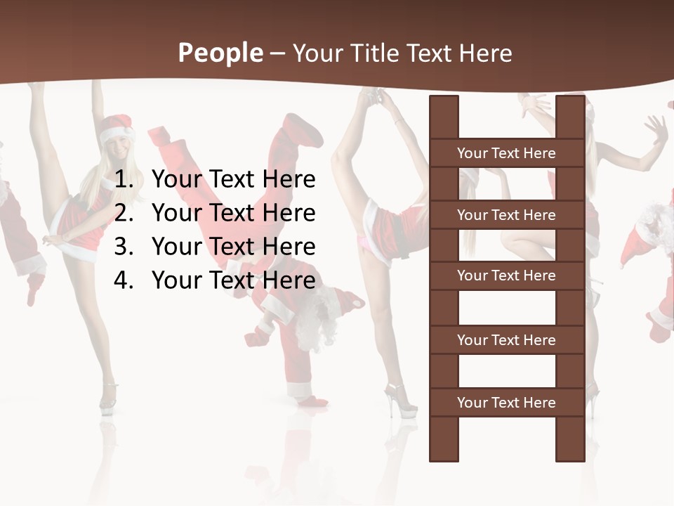 Man Celebration Saint PowerPoint Template