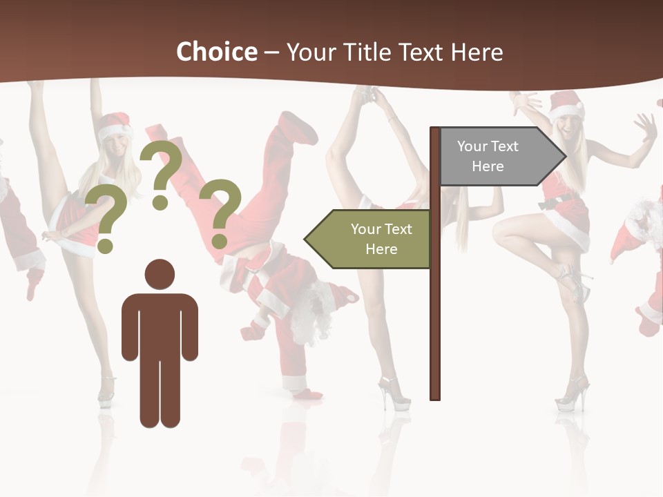 Man Celebration Saint PowerPoint Template