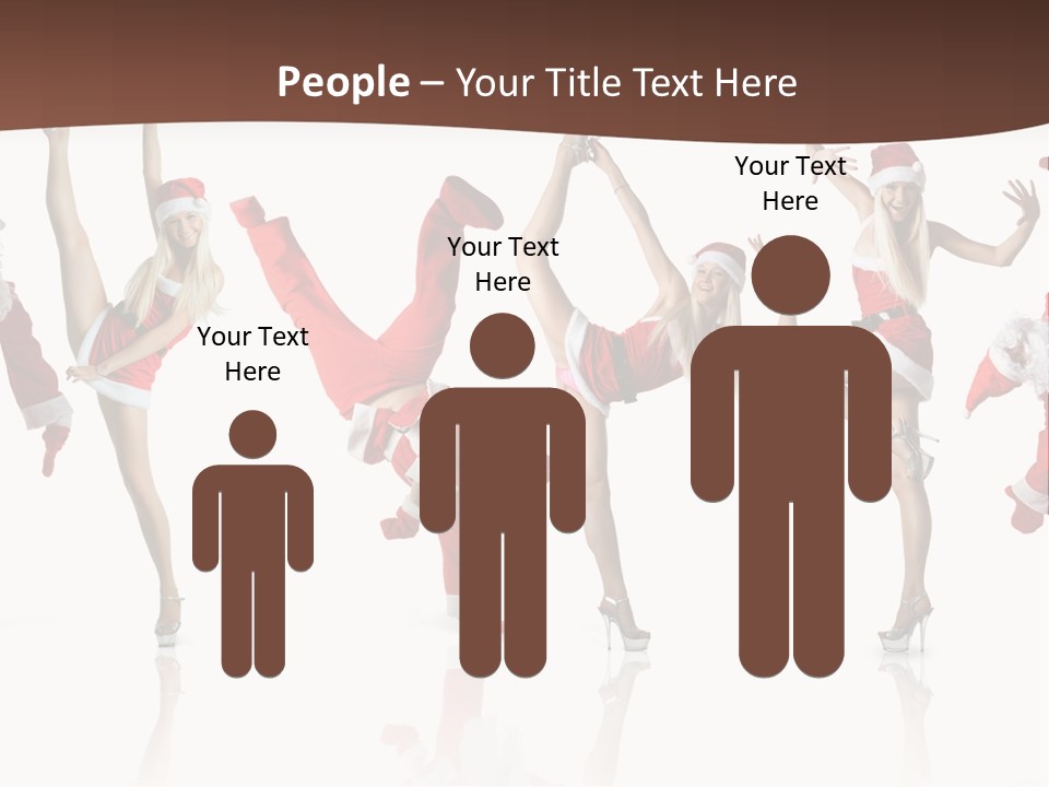 Man Celebration Saint PowerPoint Template