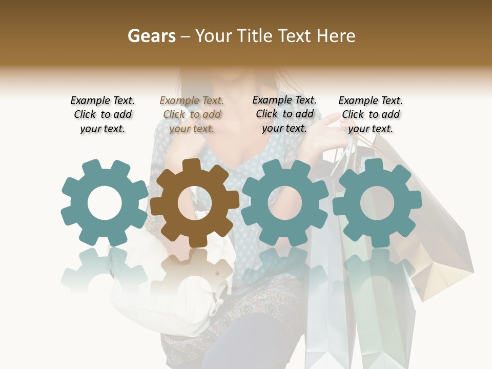 Company Character Humorou PowerPoint Template