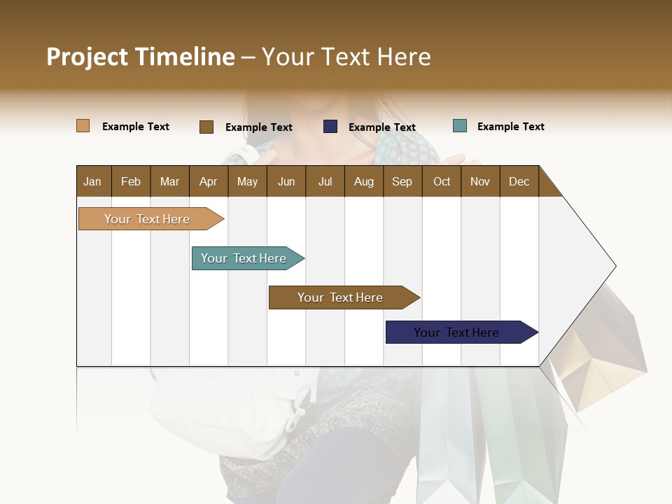 Company Character Humorou PowerPoint Template