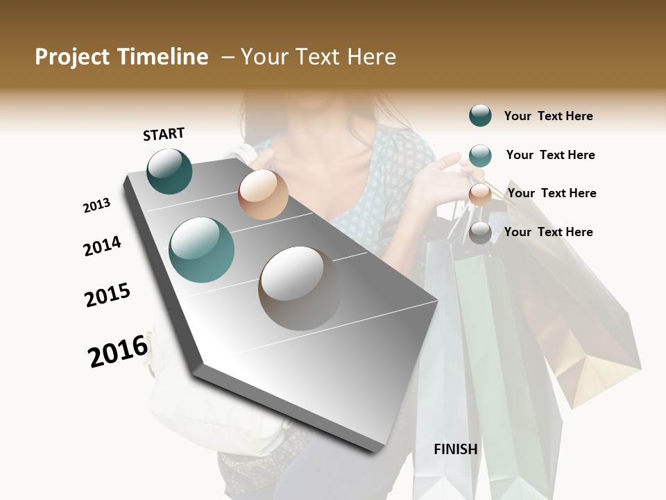 Company Character Humorou PowerPoint Template