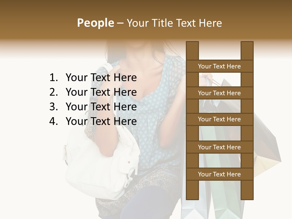 Company Character Humorou PowerPoint Template