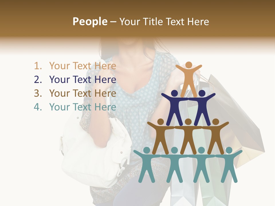 Company Character Humorou PowerPoint Template
