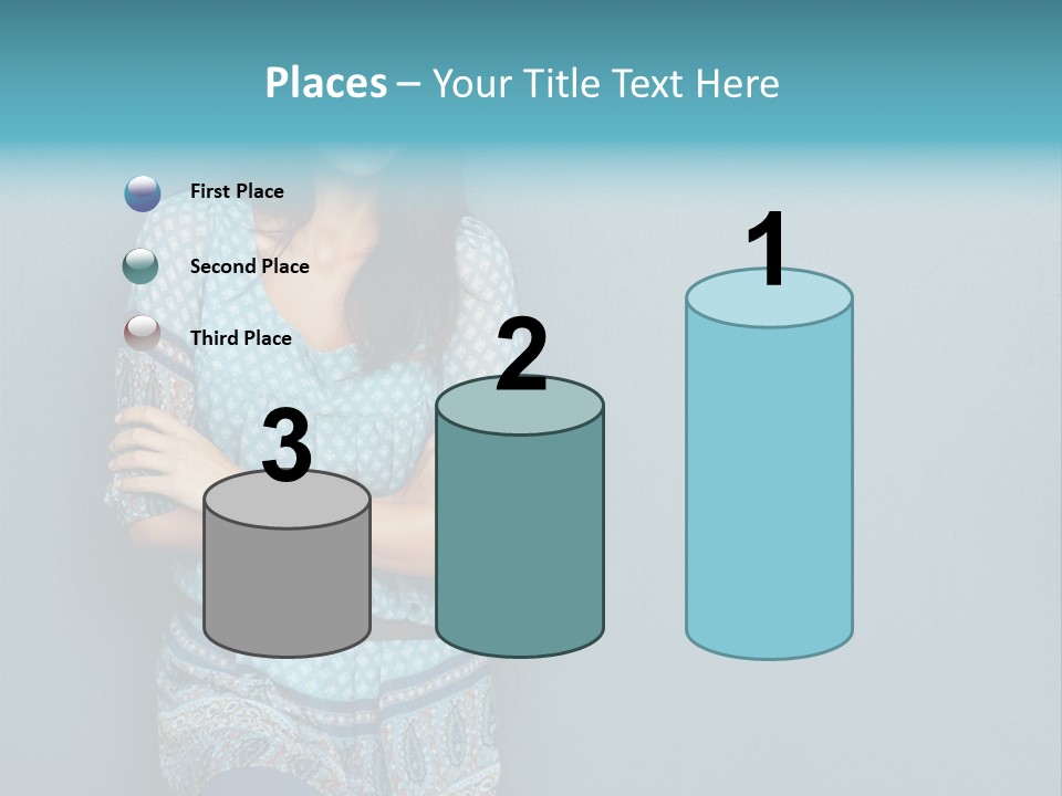 Trategy Office Figure PowerPoint Template