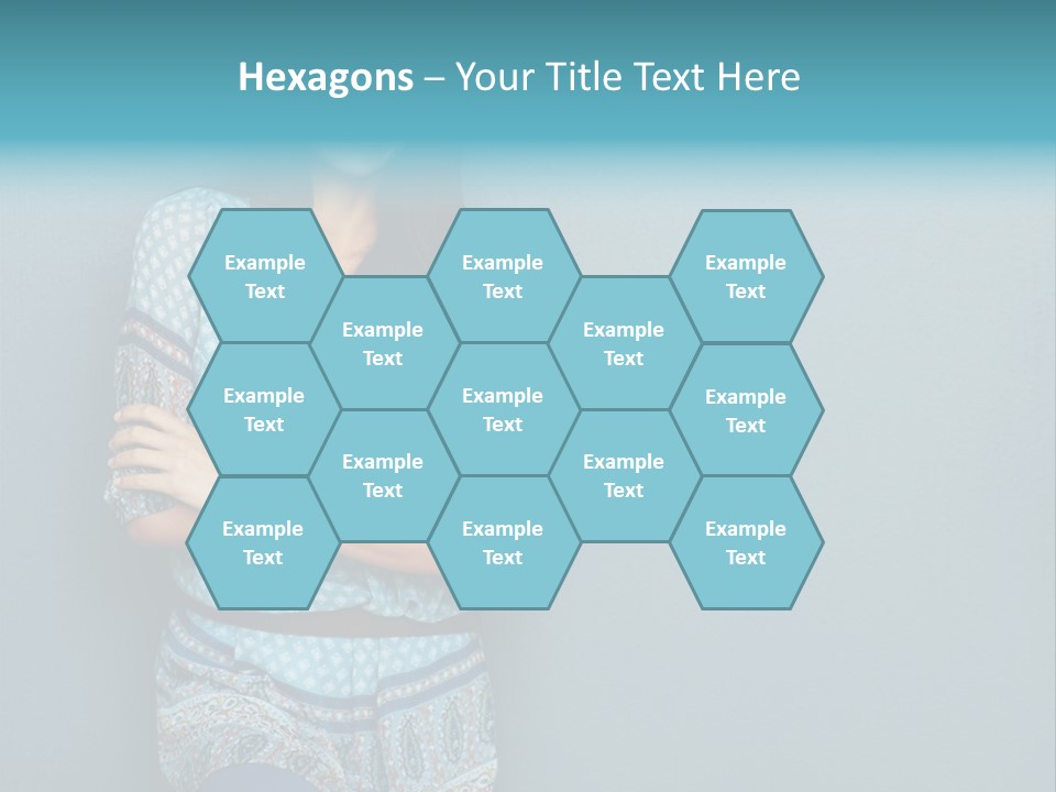Trategy Office Figure PowerPoint Template
