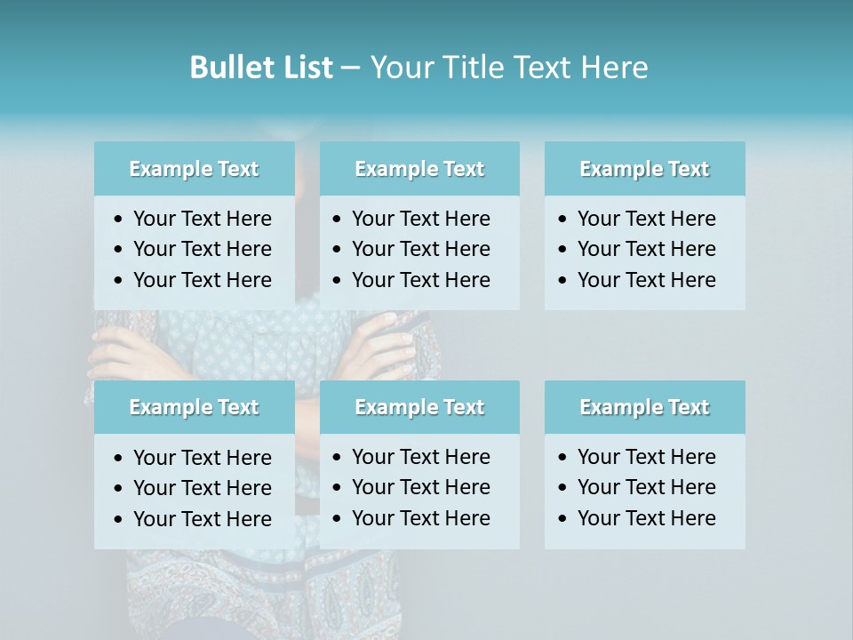 Trategy Office Figure PowerPoint Template