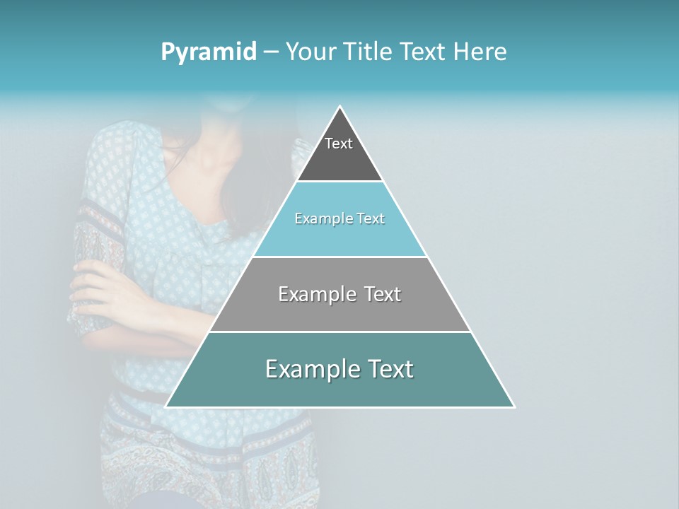 Trategy Office Figure PowerPoint Template