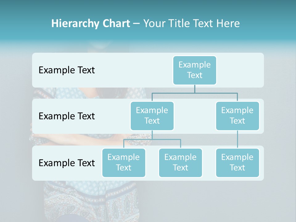 Trategy Office Figure PowerPoint Template