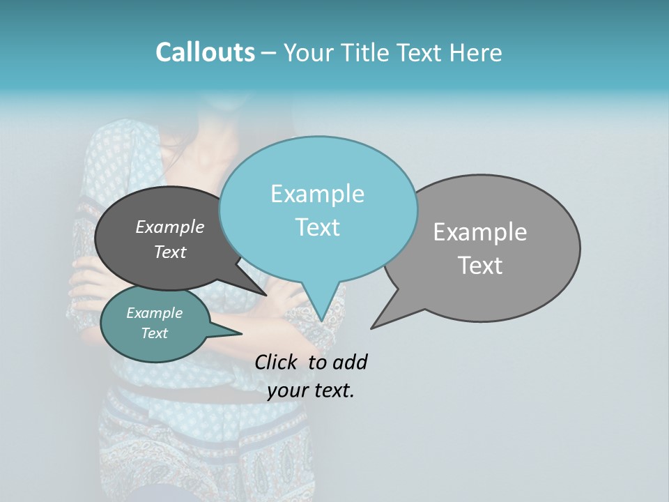 Trategy Office Figure PowerPoint Template