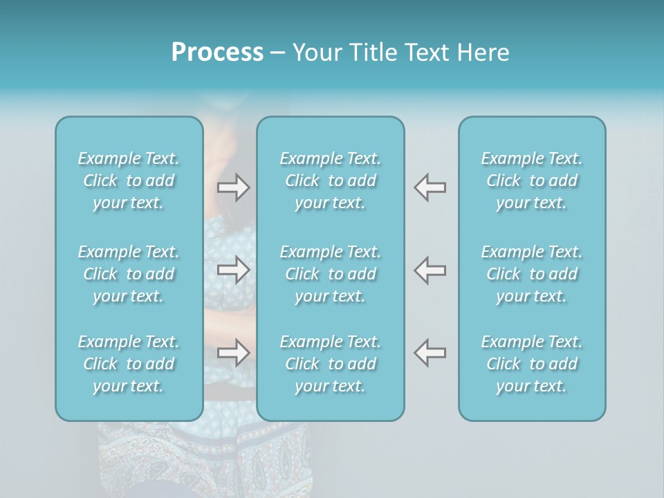 Trategy Office Figure PowerPoint Template