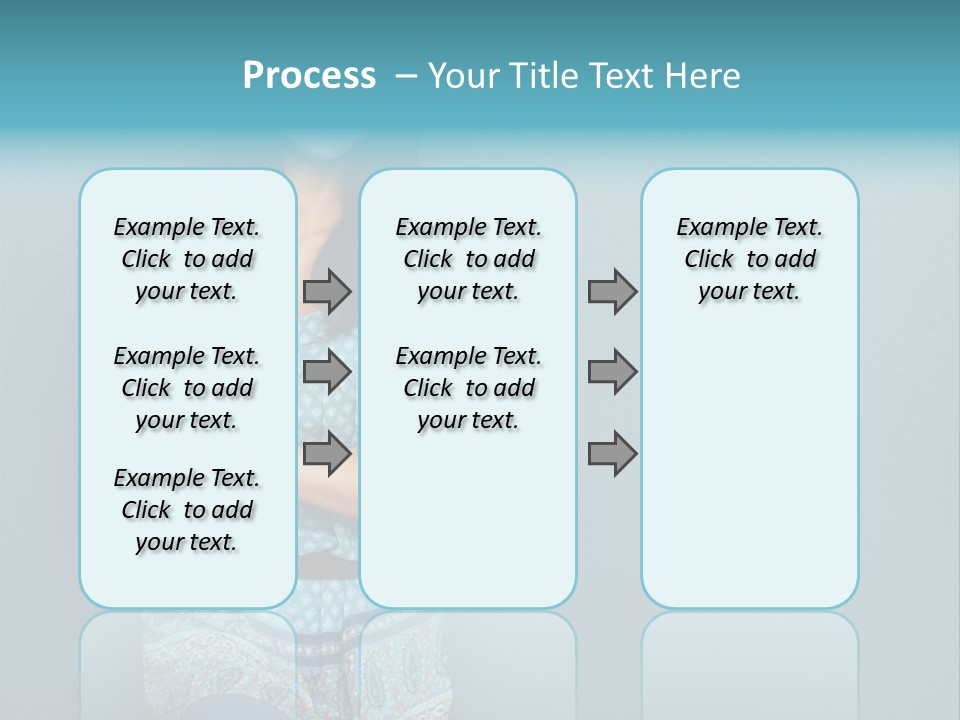 Trategy Office Figure PowerPoint Template