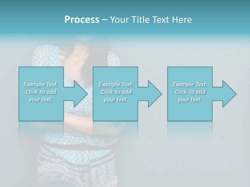 Trategy Office Figure PowerPoint Template