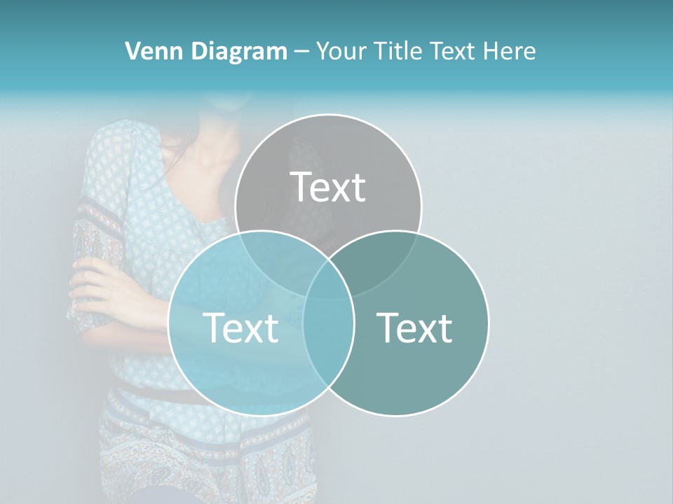 Trategy Office Figure PowerPoint Template