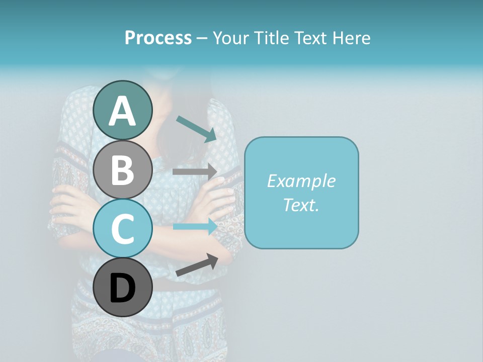 Trategy Office Figure PowerPoint Template
