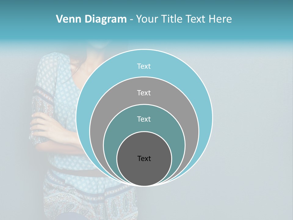 Trategy Office Figure PowerPoint Template