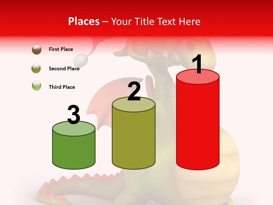 Isolated Claus Funny PowerPoint Template