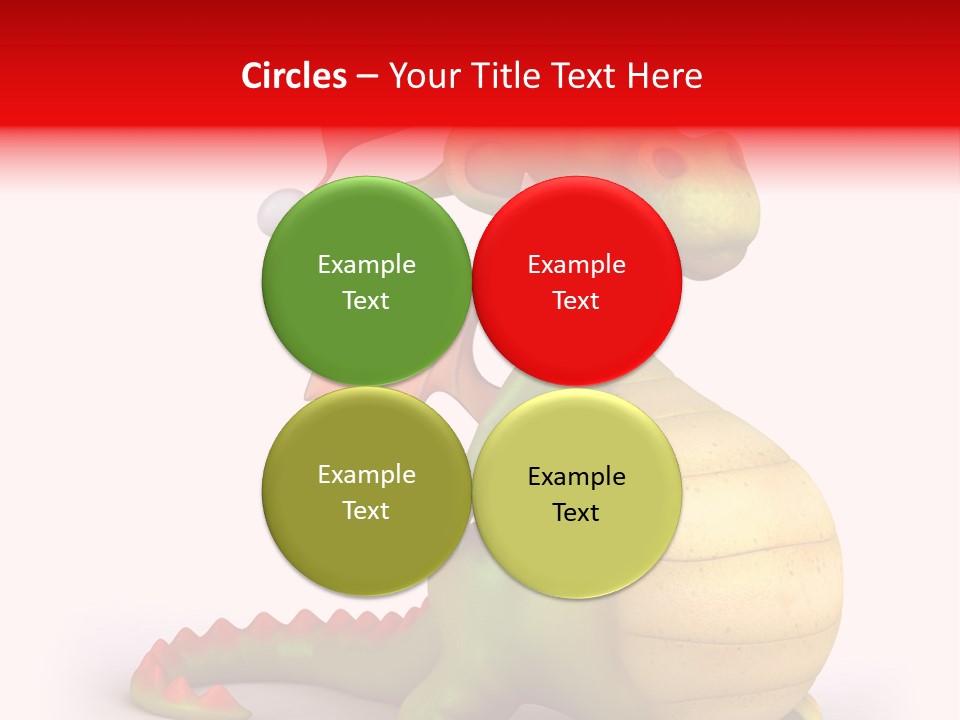 Isolated Claus Funny PowerPoint Template