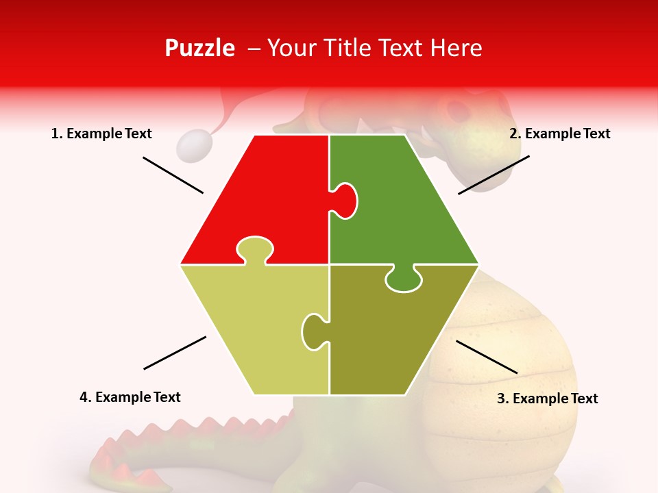 Isolated Claus Funny PowerPoint Template