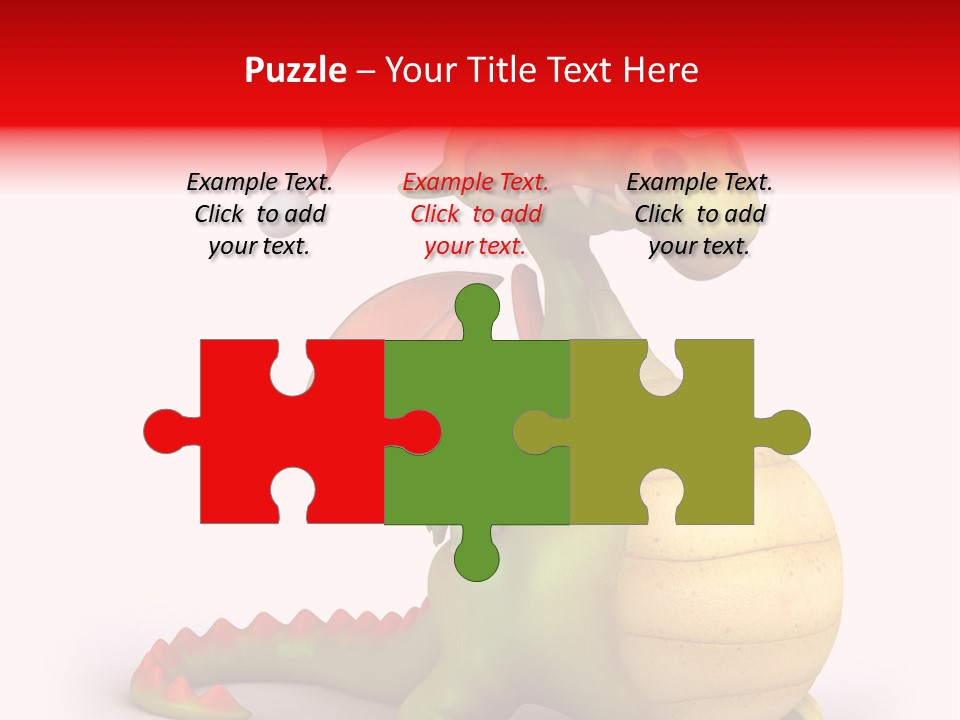 Isolated Claus Funny PowerPoint Template