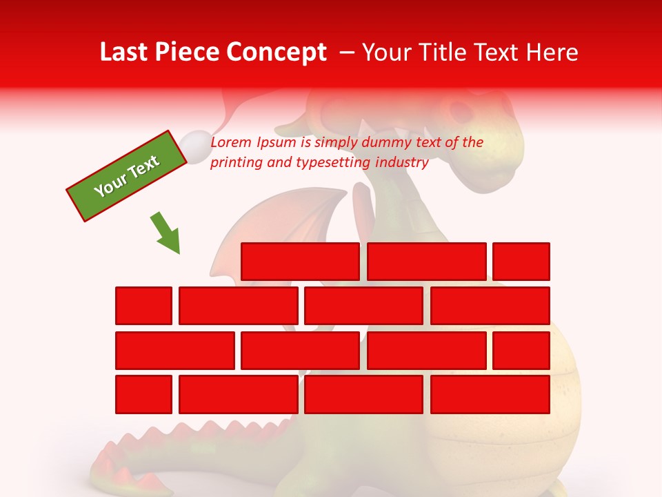 Isolated Claus Funny PowerPoint Template