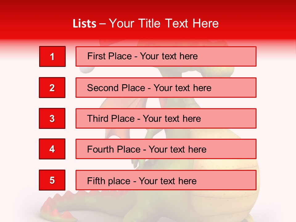 Isolated Claus Funny PowerPoint Template