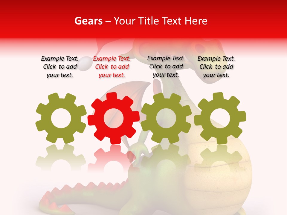 Isolated Claus Funny PowerPoint Template