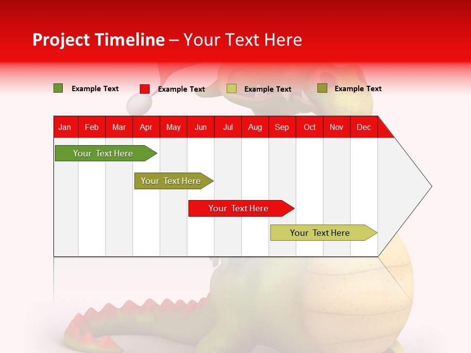Isolated Claus Funny PowerPoint Template