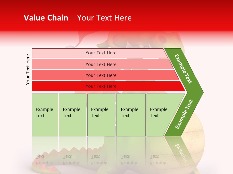 Isolated Claus Funny PowerPoint Template
