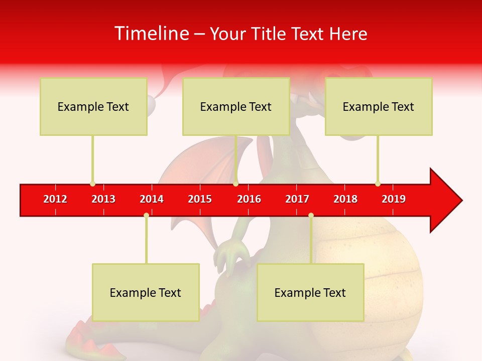 Isolated Claus Funny PowerPoint Template