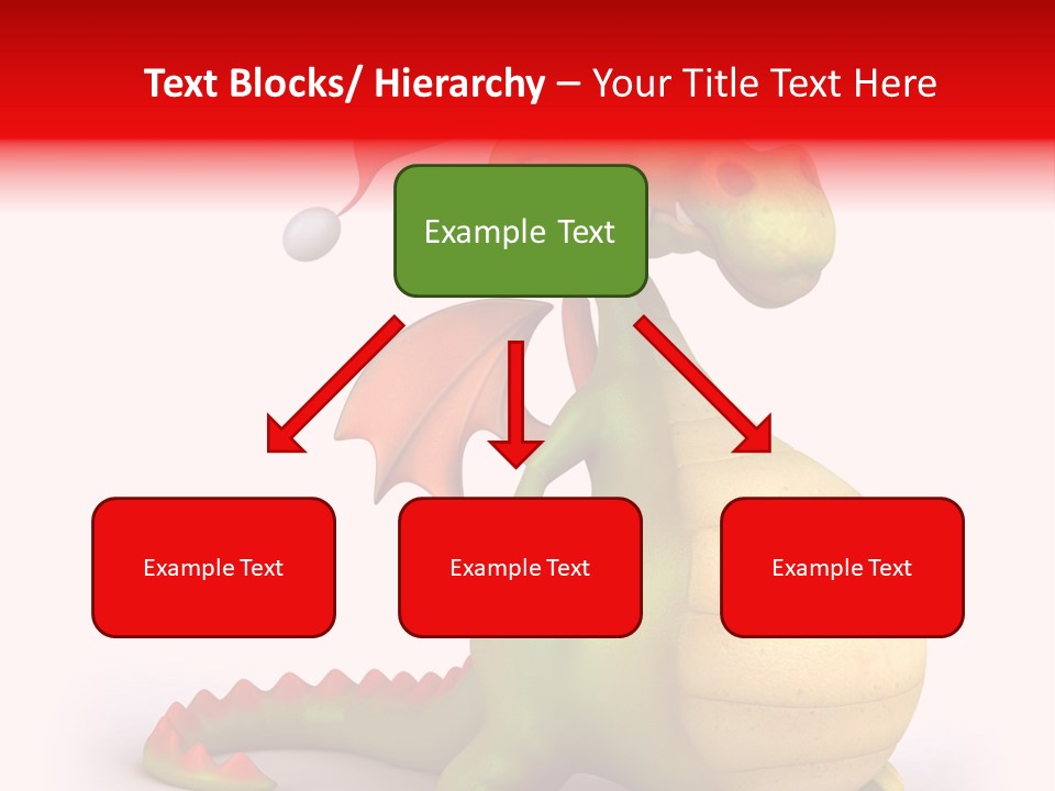 Isolated Claus Funny PowerPoint Template