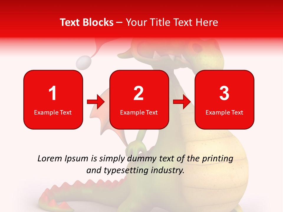 Isolated Claus Funny PowerPoint Template