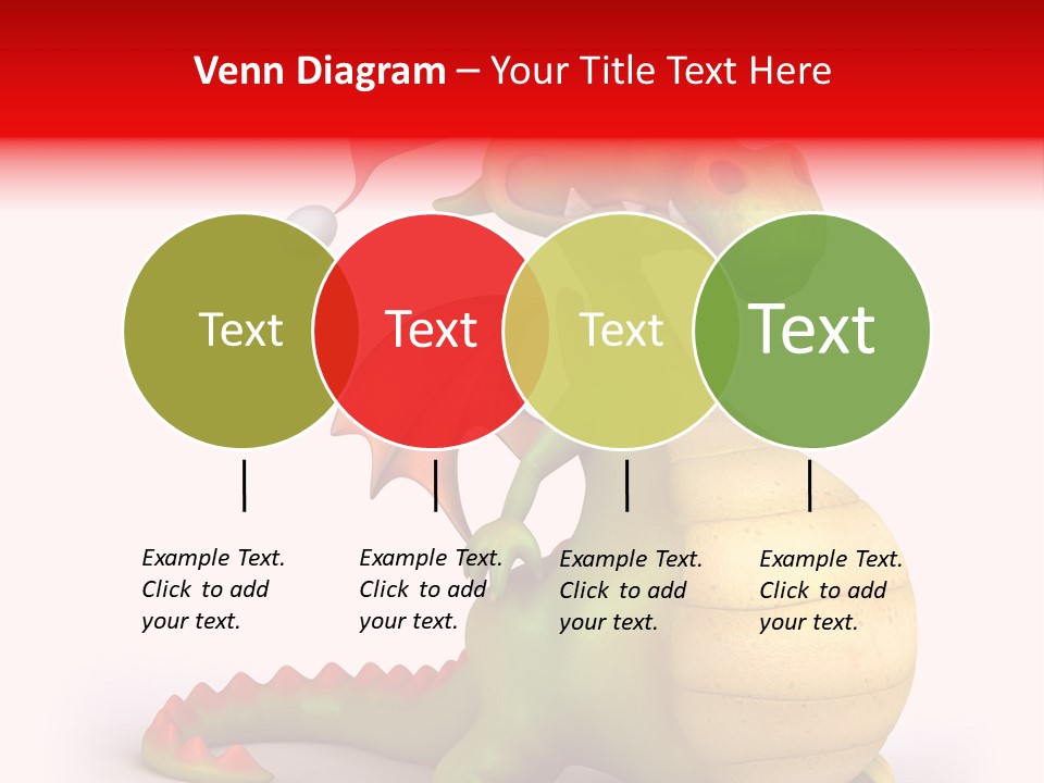 Isolated Claus Funny PowerPoint Template